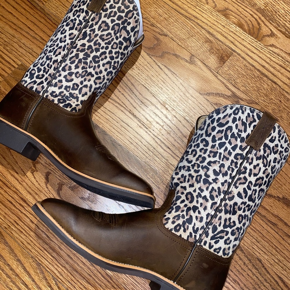 Cheetah Cowboy (girl) boots